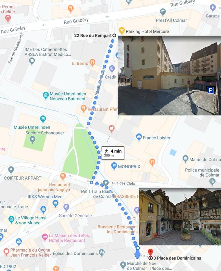 Duplex Des Dominicains - 1 Parking Gratuit - Hypercentre 6 Personnes Apartment Colmar Exterior photo